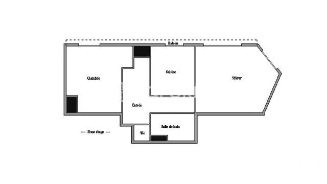 Afficher la photo en grand Appartement F2 à vendre - 3 pièces - 59,14 m2 - Boulogne Billancourt - 92 - ILE-DE-FRANCE