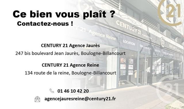 Parking à louer - 10 m2 - Boulogne Billancourt - 92 - ILE-DE-FRANCE
