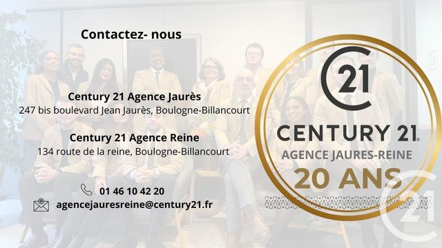 Appartement F3 à vendre - 3 pièces - 57 m2 - Boulogne Billancourt - 92 - ILE-DE-FRANCE