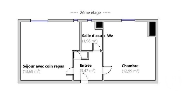 Appartement F2 à vendre BOULOGNE BILLANCOURT