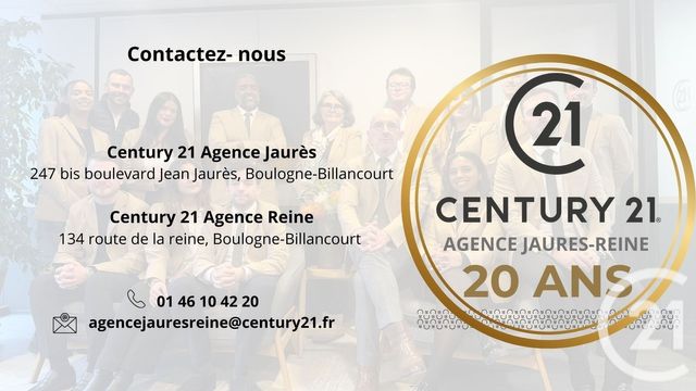 Appartement F2 &agrave; vendre - 2 pi&egrave;ces - 35,96 m2 - Boulogne Billancourt - 92 - ILE-DE-FRANCE