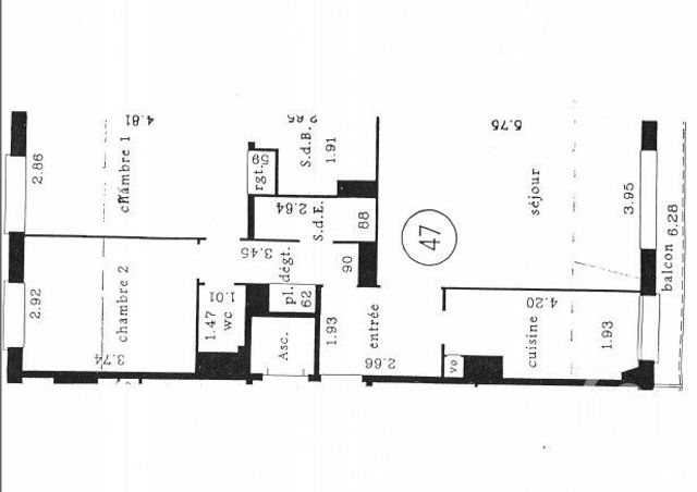 Appartement F3 &agrave; vendre - 3 pi&egrave;ces - 72,30 m2 - Boulogne Billancourt - 92 - ILE-DE-FRANCE