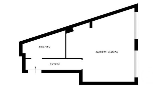 Appartement F1 &agrave; vendre - 1 pi&egrave;ce - 30,94 m2 - Boulogne Billancourt - 92 - ILE-DE-FRANCE