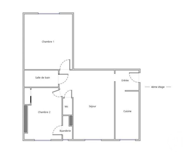 Appartement F3 &agrave; vendre - 3 pi&egrave;ces - 55,52 m2 - Boulogne Billancourt - 92 - ILE-DE-FRANCE