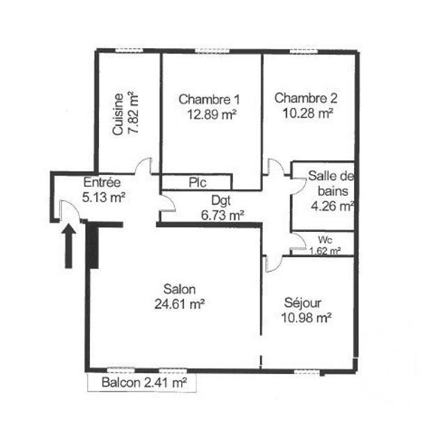 Appartement F4 &agrave; vendre - 4 pi&egrave;ces - 83,97 m2 - Boulogne Billancourt - 92 - ILE-DE-FRANCE