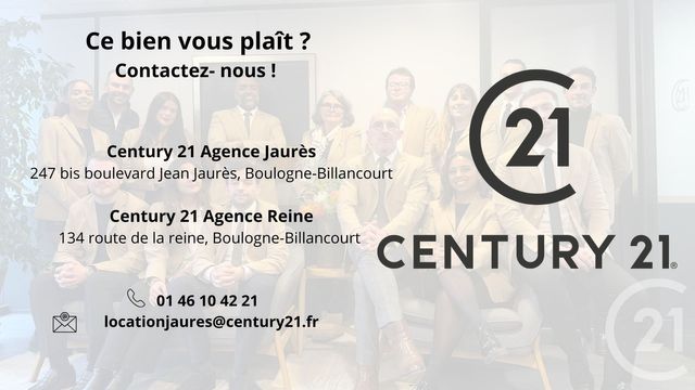 Parking &agrave; louer - 12 m2 - Boulogne Billancourt - 92 - ILE-DE-FRANCE