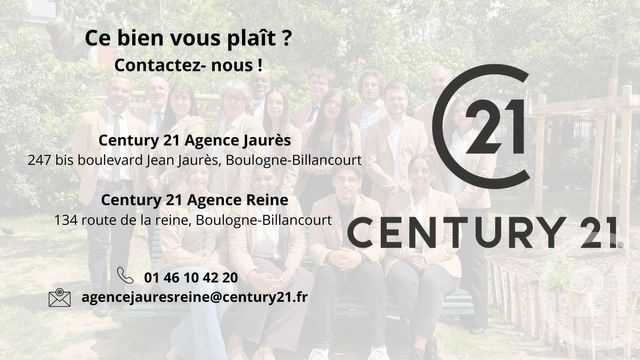 Appartement F2 &agrave; vendre - 2 pi&egrave;ces - 41,09 m2 - Boulogne Billancourt - 92 - ILE-DE-FRANCE