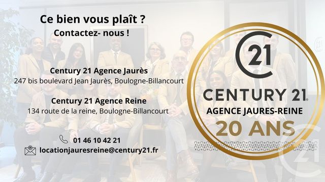 Appartement T2 &agrave; louer - 2 pi&egrave;ces - 31,11 m2 - Boulogne Billancourt - 92 - ILE-DE-FRANCE